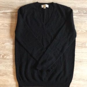 White and warren cashmere v-neck